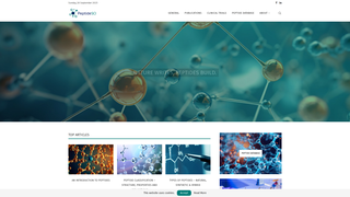 Thumbnail of peptidesci.com