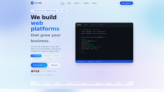 Screenshot of axiontix.com