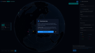 Screenshot of voicedot.app