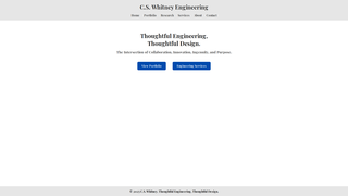 Thumbnail of cswhitney.com