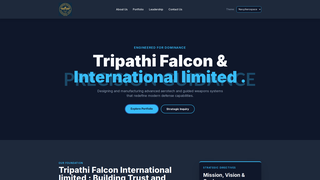 Thumbnail of tripathifalcon.com