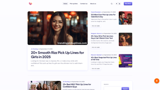 Thumbnail of trendingpickuplines.com