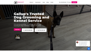 Screenshot of ruffcutsnm.com