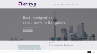 Thumbnail of kritvaimmigration.com