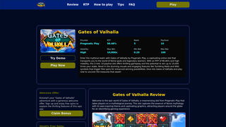 Thumbnail of gates-of-valhalla.com