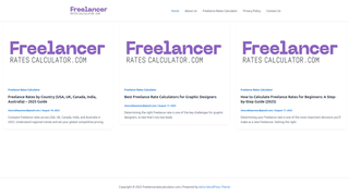 Thumbnail of freelanceratescalculator.com