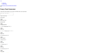 Thumbnail of ifancyfont.com
