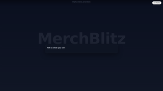 Thumbnail of merchblitz.com