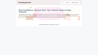 Thumbnail of yourbabygearhub.com