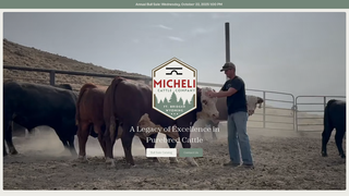 Thumbnail of michelicattle.com