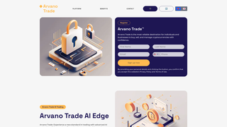 Thumbnail of arvanotrade.com