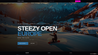 Screenshot of steezyopen.com
