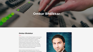 Thumbnail of omkar-bhalekar.com