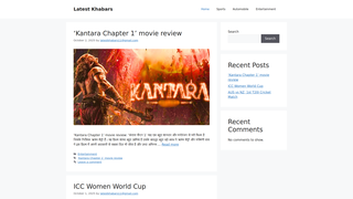 Thumbnail of latestkhabars.com