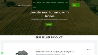 Thumbnail of agricdronesolutions.com