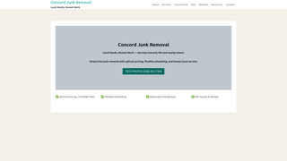 Thumbnail of concordjunkremoval.com