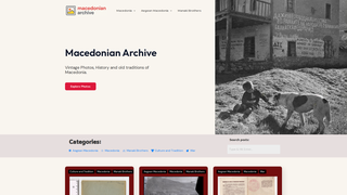 Thumbnail of macedonianarchive.com