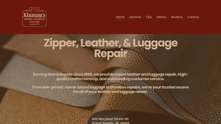 Thumbnail of klumppsleather.com