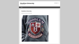 Thumbnail of hoodlumuniversity.com