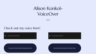 Thumbnail of alisonkonkol-voiceover.com