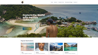 Thumbnail of genisisholidays.com
