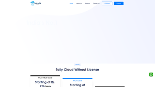Screenshot of impackcloudserver.com