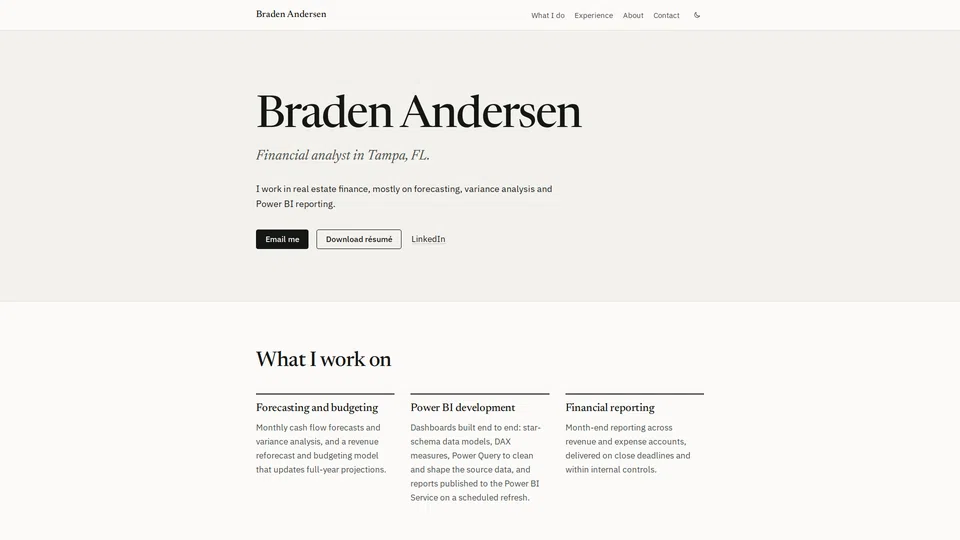 Site preview