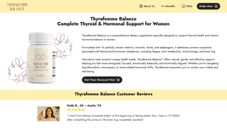 Thumbnail of thyerafemmebalance.com