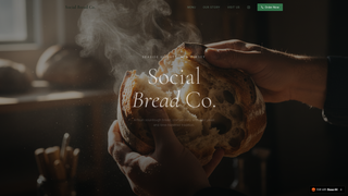 Screenshot of jaysocialbread.com