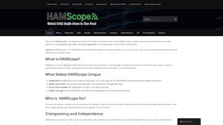 Thumbnail of hamscope.net