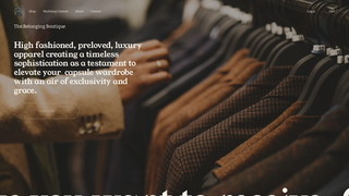 Thumbnail of belongingboutique.org