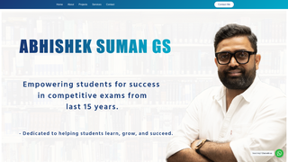 Thumbnail of abhisheksumangs.com
