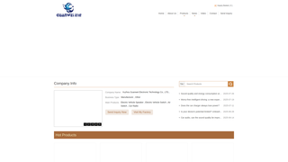 Thumbnail of gwspeakers.com