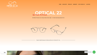 Thumbnail of optical22.com