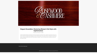 Thumbnail of rosewoodandcashmere.com