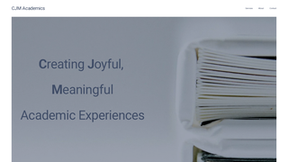 Thumbnail of cjmacademics.com