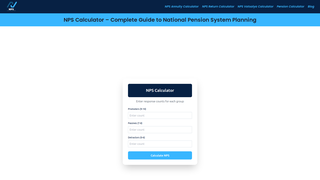Thumbnail of npscalculators.com