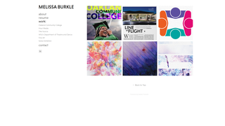 Thumbnail of melissaburkle.com