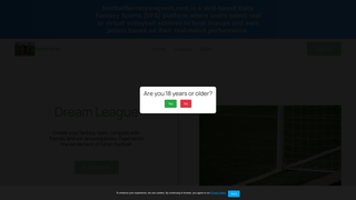 Thumbnail of footballfantasyleaguein.com