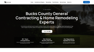 Thumbnail of michaeljohncontractors.com