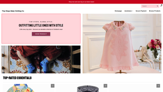 Thumbnail of tinystepsbabyclothingco.com