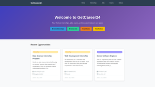 Thumbnail of getcareer24.com