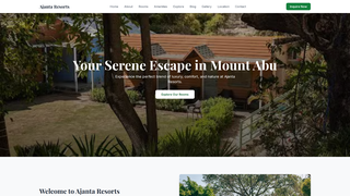 Thumbnail of ajantaresortmount.com