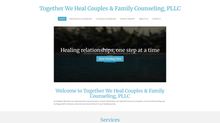 Thumbnail of togetherwehealcouplesfamilycounselingpllc.com