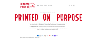 Thumbnail of deadpanprintco.com