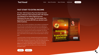 Thumbnail of tedhoodauthor.com