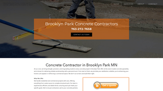 Thumbnail of brooklynparkconcete.com