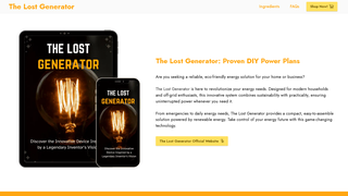 Thumbnail of thelostgenerator-official.com