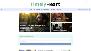 Thumbnail of timelyheart.com