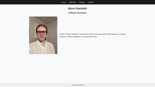 Screenshot of brent-stanfield.com